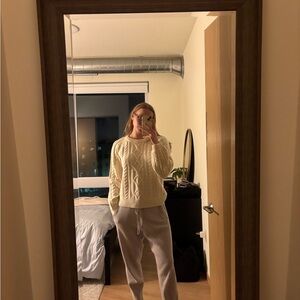 Abercrombie and Fitch cable knit sweater